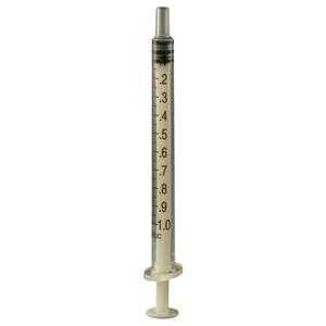 JG1CC-LS, 1cc Calibrated Manual Luer Slip Syringe, qty 1000